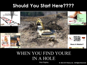 hole stop digging